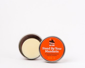Stand By Your Mandarin - Solid Lotion Bar