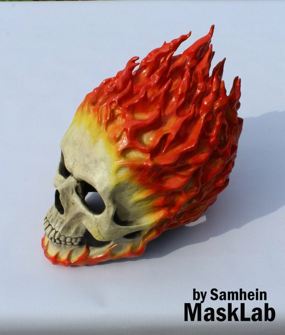 Ghost rider helmet/mask inspired