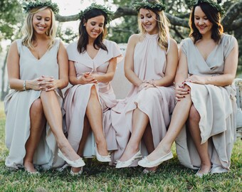 Cinderollies Foldable Ballet Flats, Ballet Flats, foldable flats, Gold Ballet Flats, Wedding Flats, bridesmaid gift, unique wedding favor