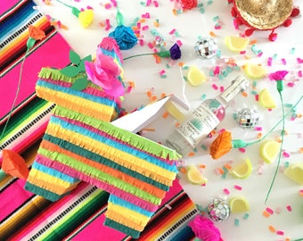 Mini Pinata Party Favor, Pinata Gift Box, Mexican Wedding, Cinco de Mayo, Decoration, Invitation, Bridesmaid Proposal, One 6.5" Piñata