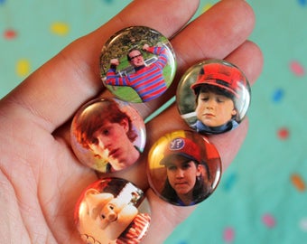 The Adventures of Pete & Pete - pack of 5 one inch pins