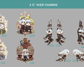 2.5" Nier und Nier Automaten Charms