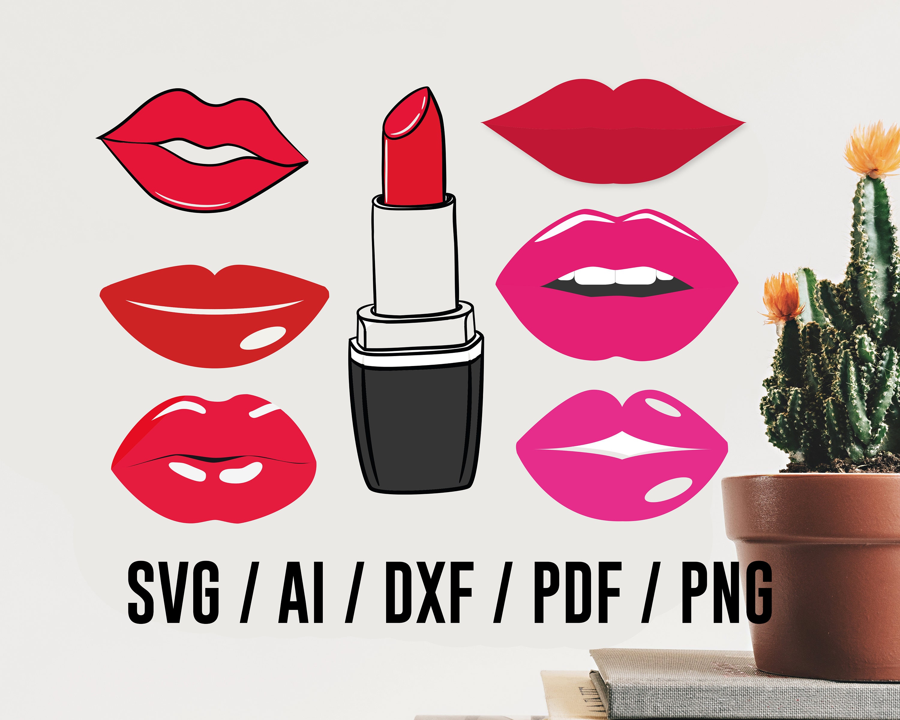 Download Lips svg file / Lips svg / Lips svg files / Lipstick svg file