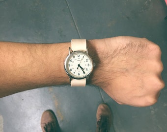Veg Tan Timex weekender watch strap