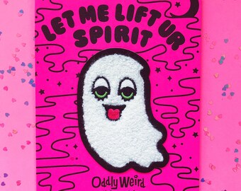 Lil' Boo chenille sticker patch