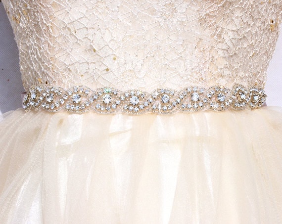 wedding dress belts