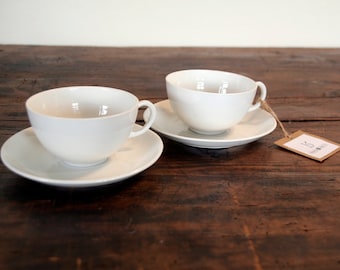 Fine porcelain coffee cups