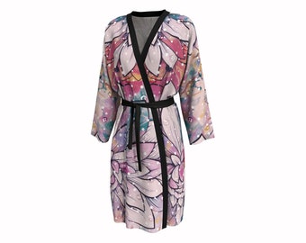 Flower Puddles • Peignoir Robe