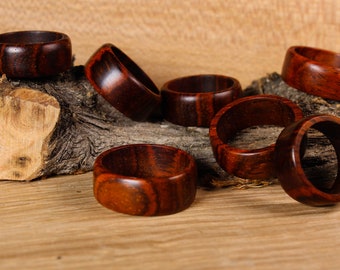 Cocobolo wood ring