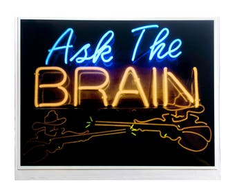 Fine Art Photography "Ask The Brain" Archival Print