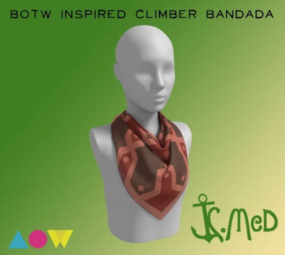 Zelda BOTW Inspired Climber Bandana