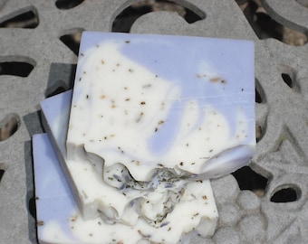 Lavender Vanilla Soap / Natural Artisan Soap / Cold Process Handmade Soap