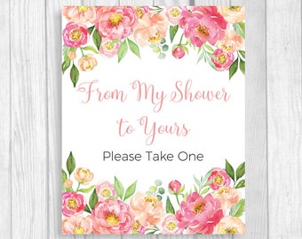 My shower to yours | Etsy