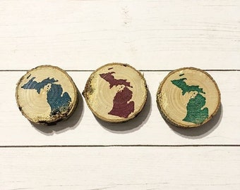 Michigan woodslice magnets