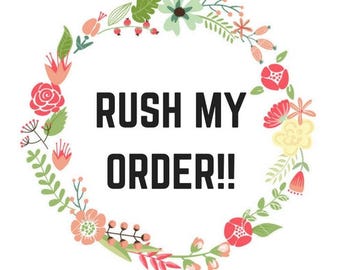 Rush Processing | Orders Ship Next Business Day