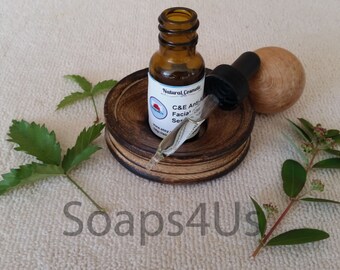 Anti-aging Face Serum, C&E Anti-aging Face Oil, Vitamin C for Face, Vitamin E Serum, Anti-aging Facial Serum, 0.5 oz.