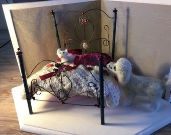 miniature bed