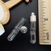 6MM HOURGLASS / Sandglass with silver-plated copper cap ,empty clear glass bottle ,DIY Handmade Wishing glass vials charm,glue glass bottle