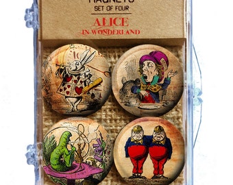 Alice In Wonderland - Magnets