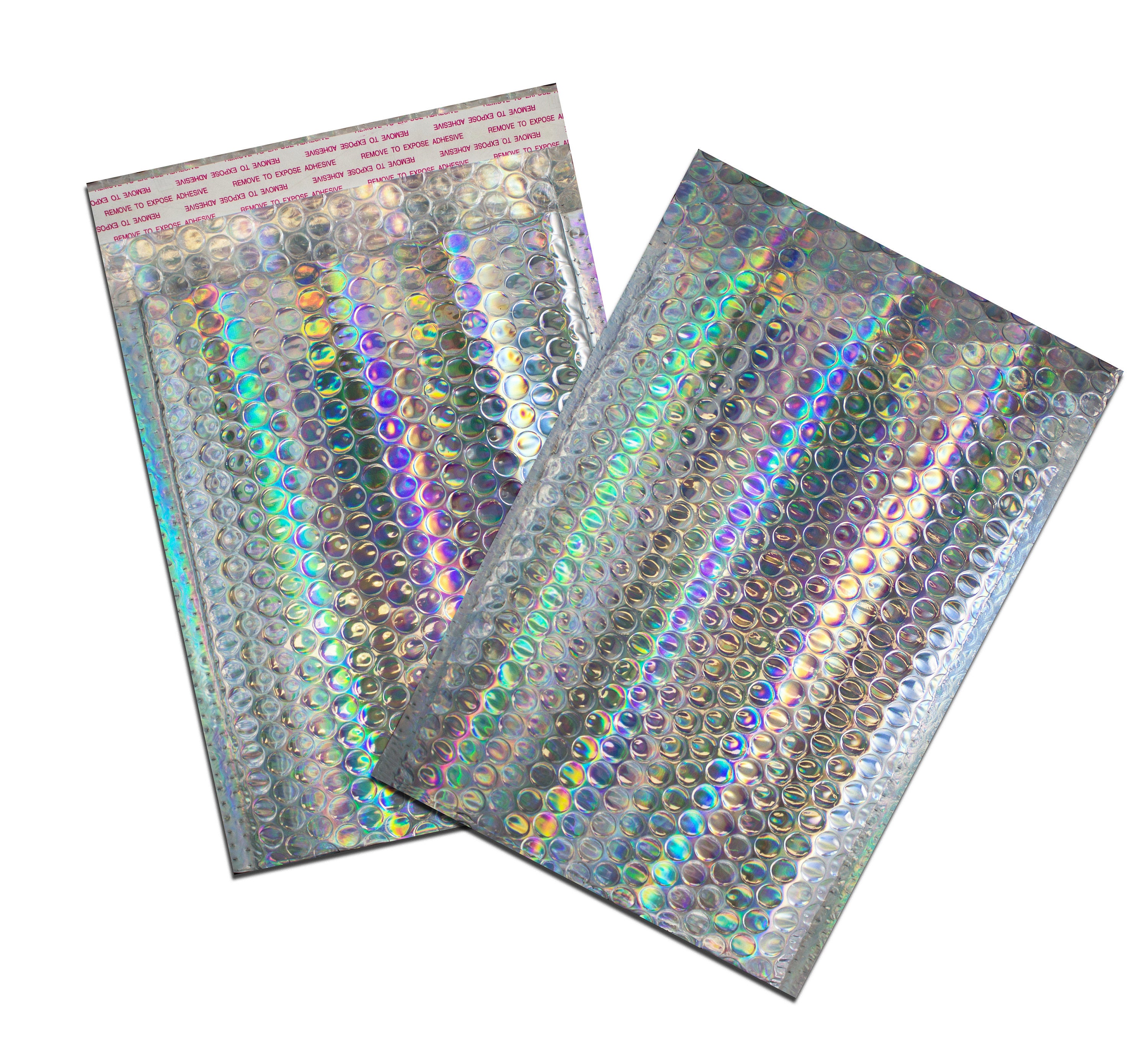 50-pack-6x10-holographic-metallic-bubble-mailer-self-sealing