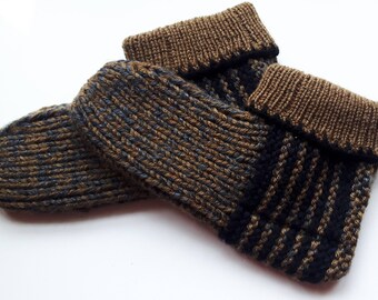 Handmade crochet slippers