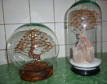 Wire Tree sculpture-tree sculpture in copper wire