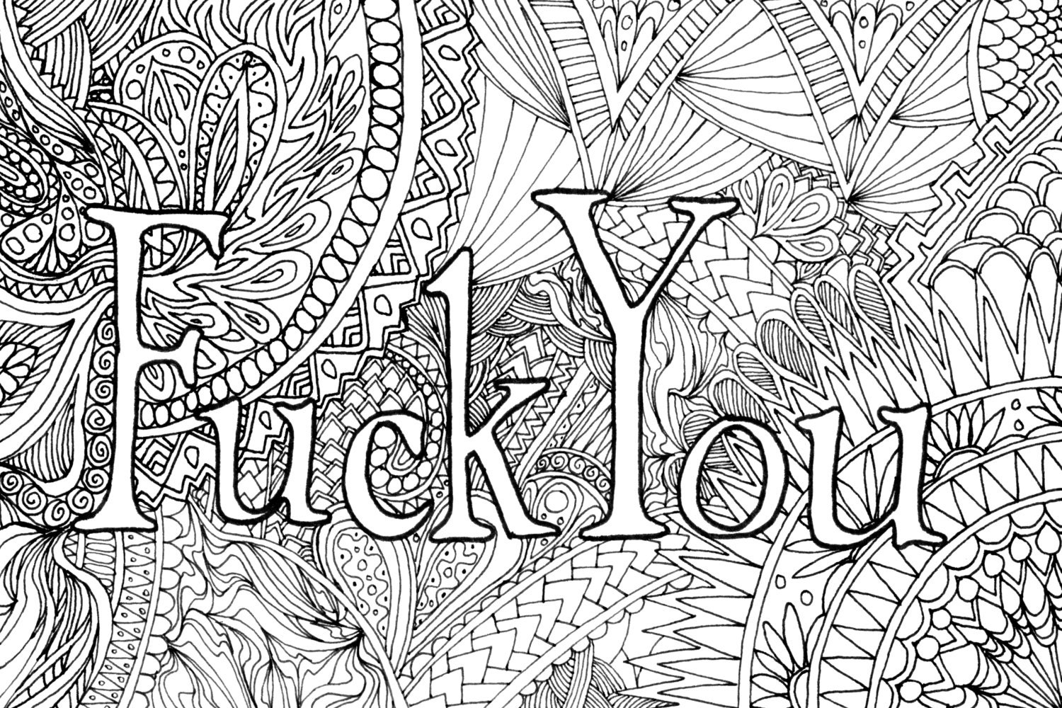 Adult Coloring Book Swear Words Adult Humor Coloring Pages
