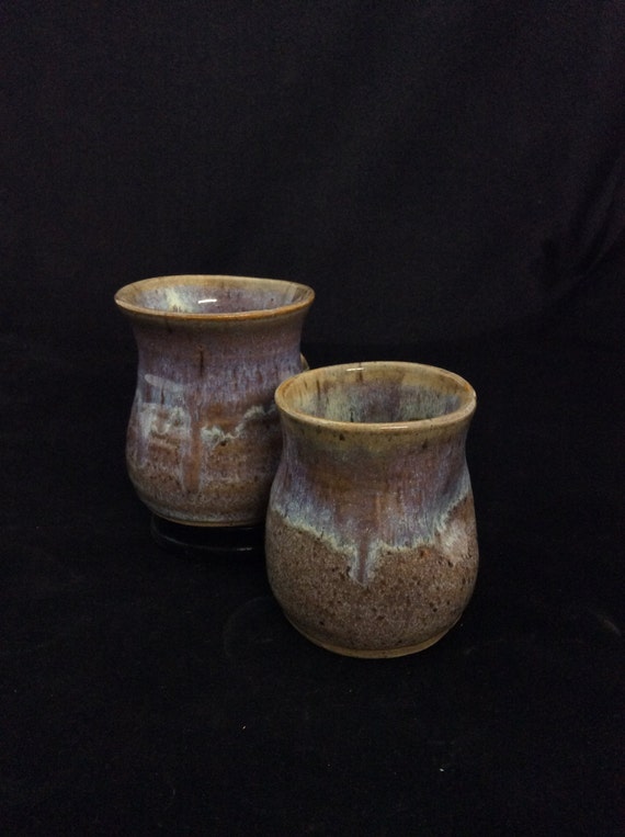 Thumblers (Small)/ handmade/ Cinnamon sand Glaze