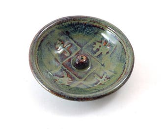 Incense Burner Feng Shui Stoneware Pottery