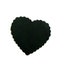 Extra Large scalloped heart die cut, Hand punched cardstock paper embellishment for diy projects in packs of 8 16 or 40 in choice of color