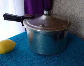 Presto 4 Qt Polished Aluminum Pressure Cooker Pat # 4182741