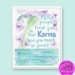 KARMA Coloring Page Digital Coloring for Adults Instant
