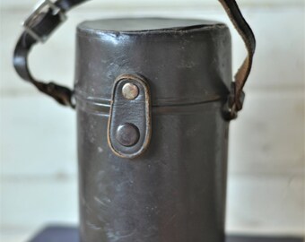 Vintage Lens Case, Leather Lens Case, Unique Storage Solution