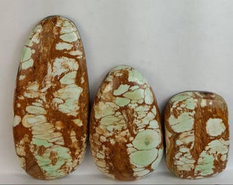 Australian Variscite with vinyl back