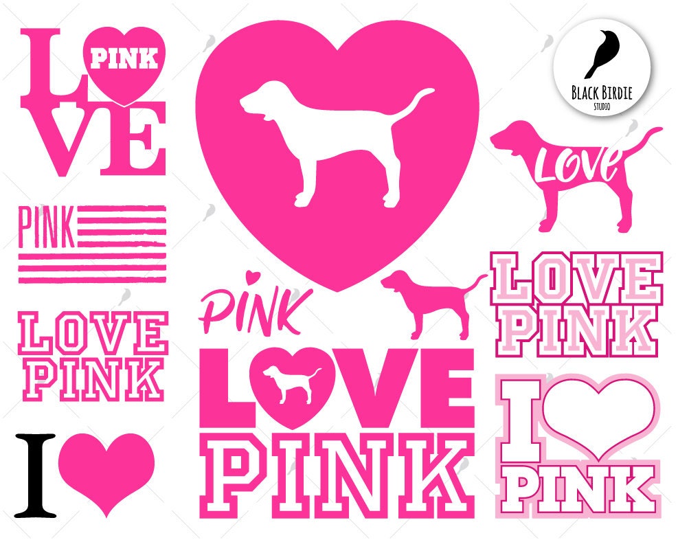 Download Love pink svg pink love svg love pink clipart pink love