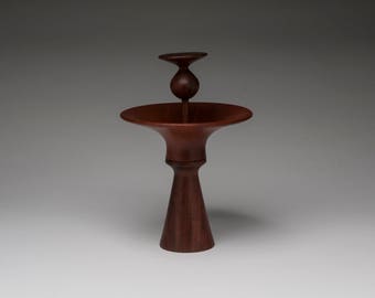 Whimsical wood sculpture