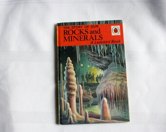The Story of Our Rocks and Minerals, Vintage Ladybird Reader, Ladybird Book, Vintage Science Book