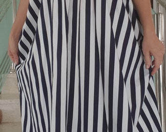 Cotton kaftan maxi dress caftan