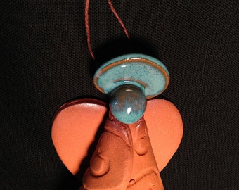Angel-Ornament-Angel Ornament-Christmas-Christmas Ornament-Nativity-Gift for friend-gift for mom-Christmas gift-pottery-Unique Gift-Angels