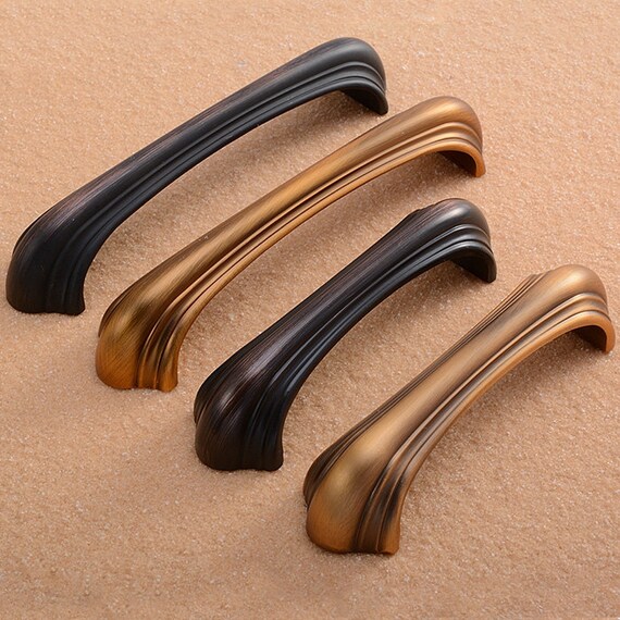 Antique Dresser Drawer Pulls Handles / Retro Kitchen