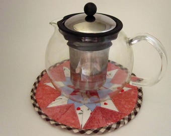 Japanese Teapot Coaster (Origami Design)