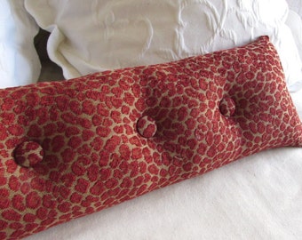 PAPRICA RED 11x36 Bolster/lumbar pillow available in many of our fabrics