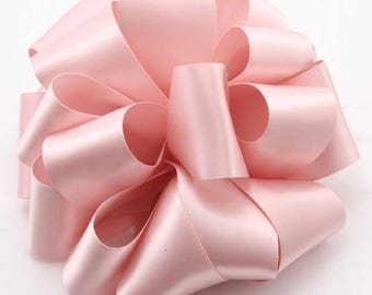 New 1 yard Double Faced Pink Blush Satin Ribbon 7/8" wide, Blush Ribbon, Blush Ribbon for Favors
