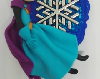 Disney frozen Queen Elsa inspired pendant