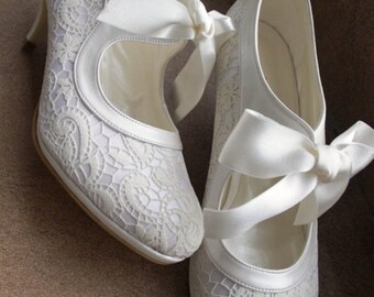 Wedding shoes Bridal Bridesmaid Brides Handmade shoes