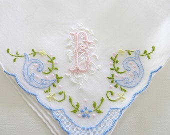 Personalized Hankies, Monogrammed handkerchiefs, Fancy Monogrammed hankerchiefs, hankerchiefs, handkerchiefs, bridesmaids handkerchiefs