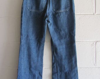 Vintage Girls 90s TOmmy Hilfiger Glitter Flare Jeans