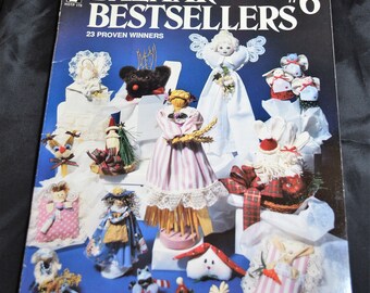 Bazaar Bestsellers Patterns, Instruction Book #6, Magazine, Hot Off the Press, Craft 1991