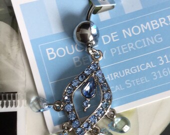 charme de ventre anneau piercing balancent régulier nouveau sur carte régulière 30 dollars