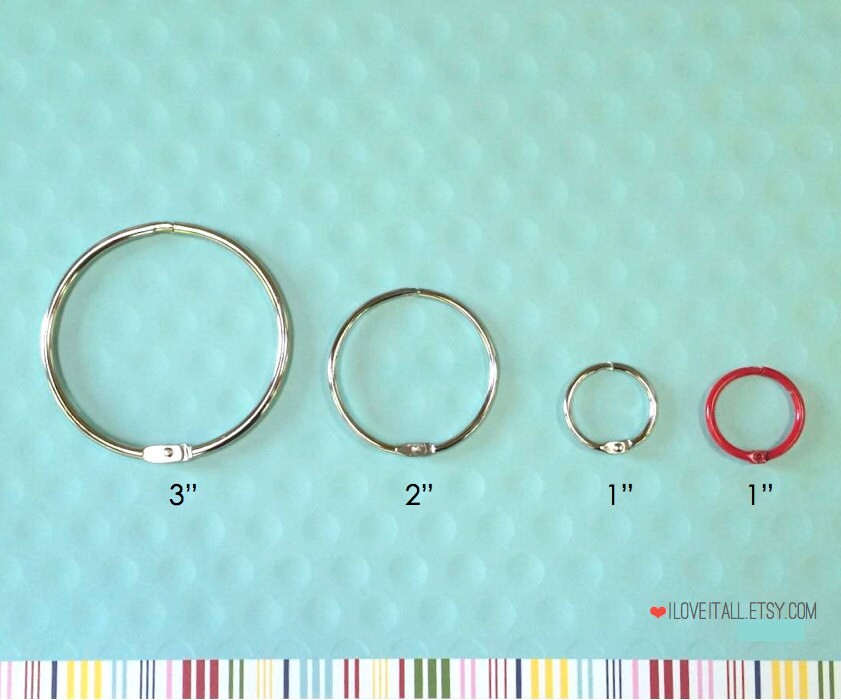 washi storage ring 2 inch snap book binder rings floss storage 3 inch binder